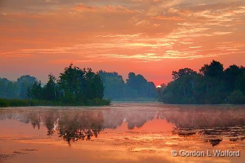 Rideau Canal Sunrise_21837.jpg - Rideau Canal Waterway photographed near Smiths Falls, Ontario, Canada.